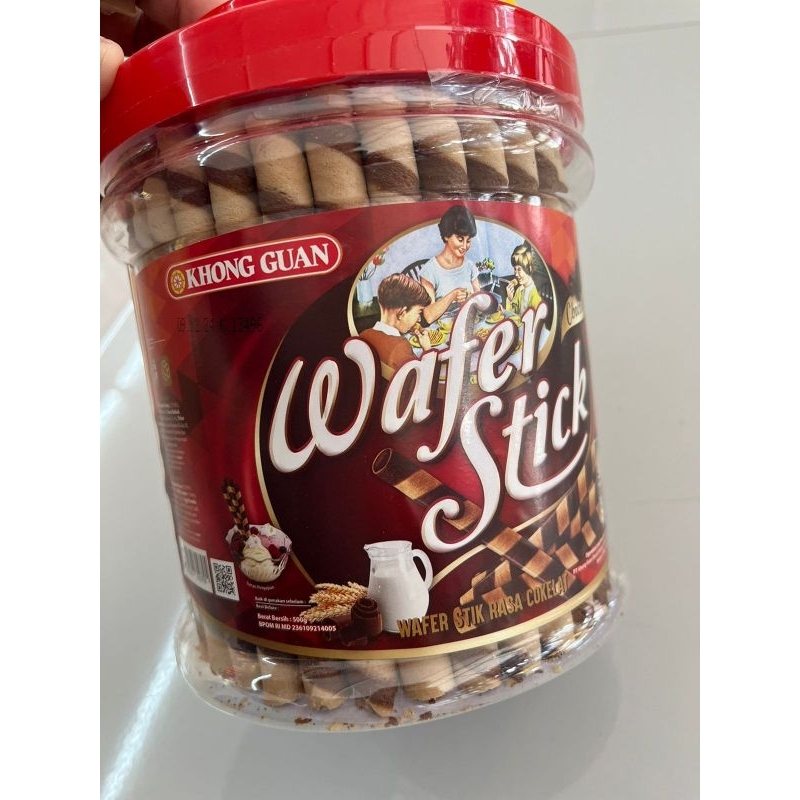 Khong Guan Wafer Stick Choco 500g Old exp | Shopee Philippines