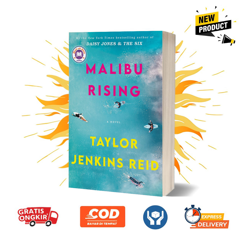 Malibu Rising by Taylor Jenkins Reid (English) | Shopee Philippines
