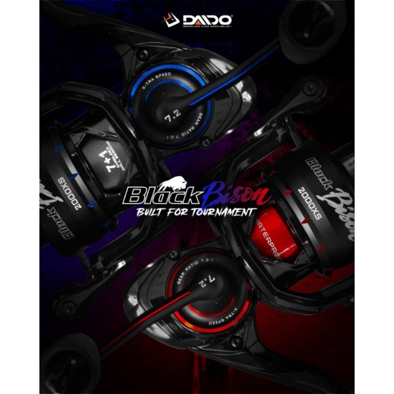 Daido BLACK BISON X-TRA SPEED REEL (POWER HANDLE) | Shopee Philippines
