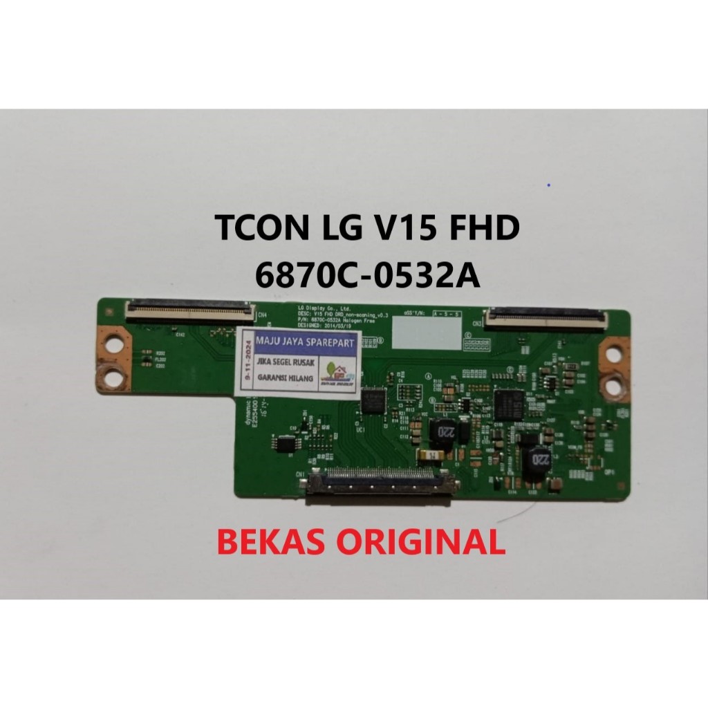Tcon LED TV LG 43LF550 43lf LG 43LF550 V15 FHD PN/ 6870C-0532A | Shopee ...
