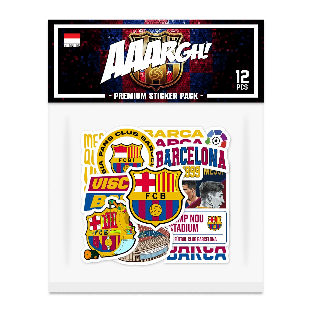 Barcelona Sticker Pack vol. 1 (Visca Barca) | Shopee Philippines