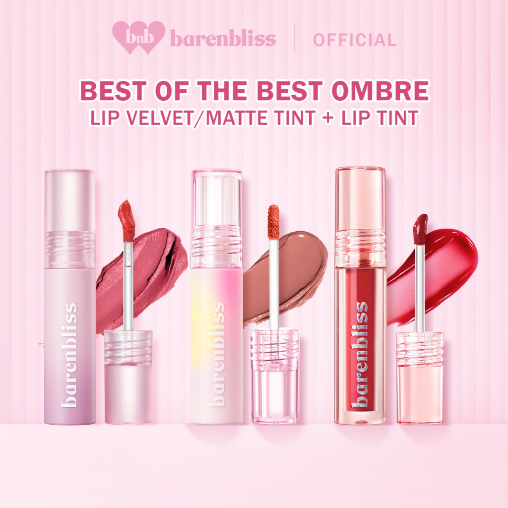 Bnb barenbliss Best Of The Best Ombre Lip (Lip Tint+Matte Tint/Lip ...