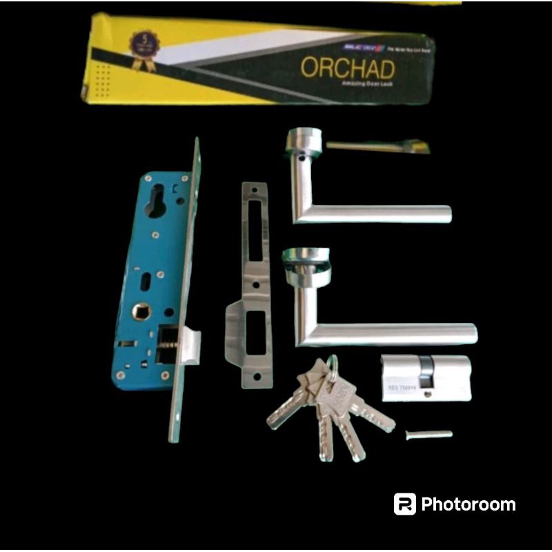 Orchad A3 SS Aluminum Door Lock/Orchad A3 SS Lock/Orchad A3 Lever Set ...