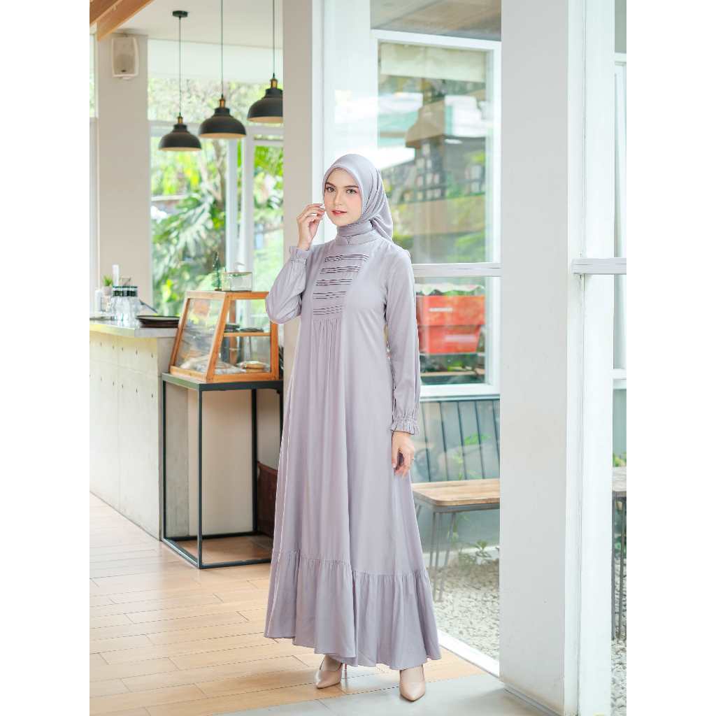 Soft, cool Gamis made of Premium Rayon Twill material | Simple and ...