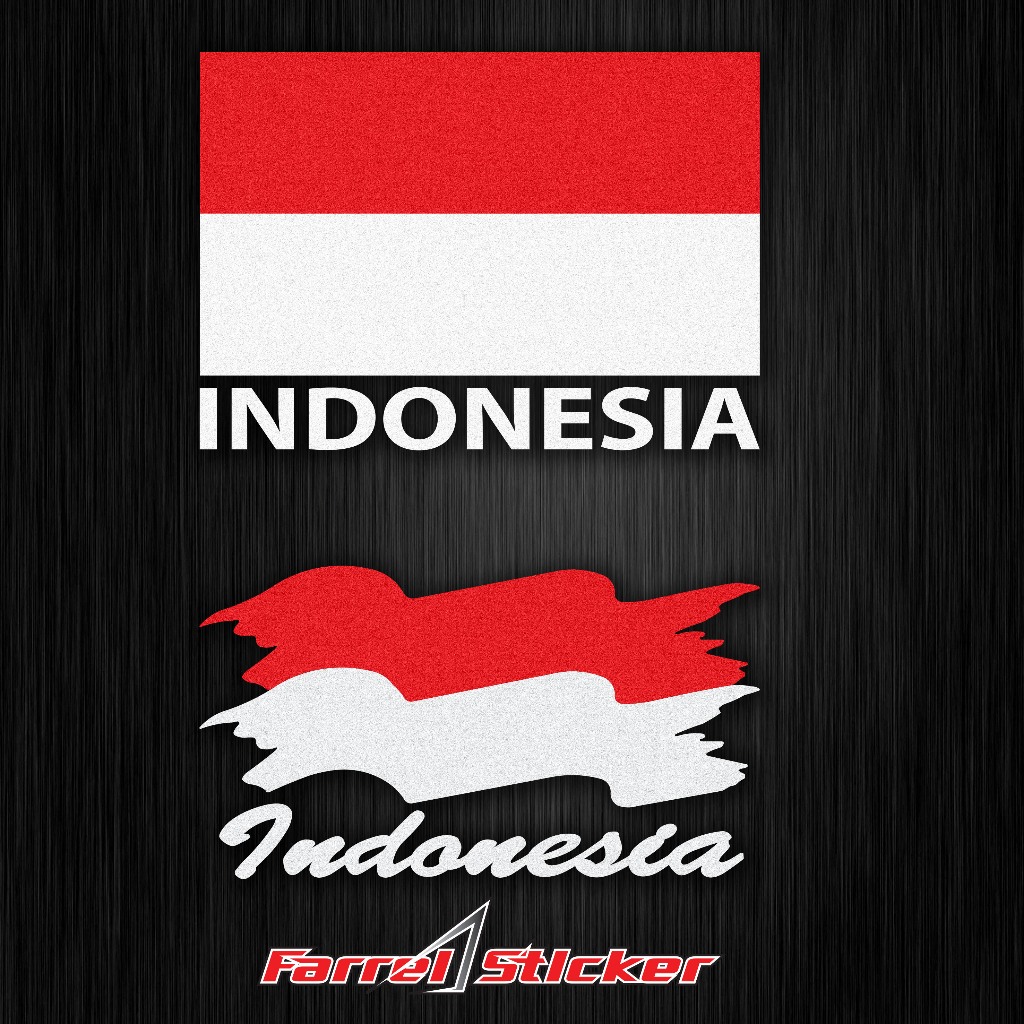 Indonesian FLAG Sticker Sticker | Shopee Philippines