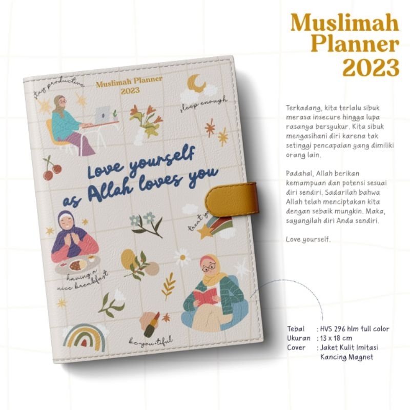 Muslimah Planner 2023 Shopee Philippines