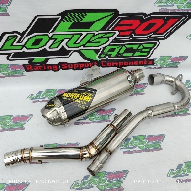 Cangok Big Elbow Norifumi Exhaust Conical Open Specs Pipe Crf150 Xtz125 Xr200 Xr150 Klx150