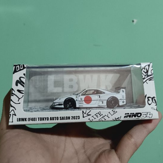 INNO64 1:64 Ferrari F40 Liberty Walk Tokyo Auto Salon 2023 Edition In - Foto 2
