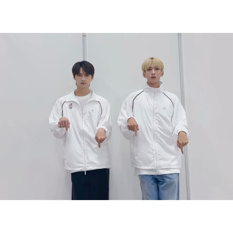 Seventeen UV CUT JACKET UNOFFICIAL (white&gray) | Shopee