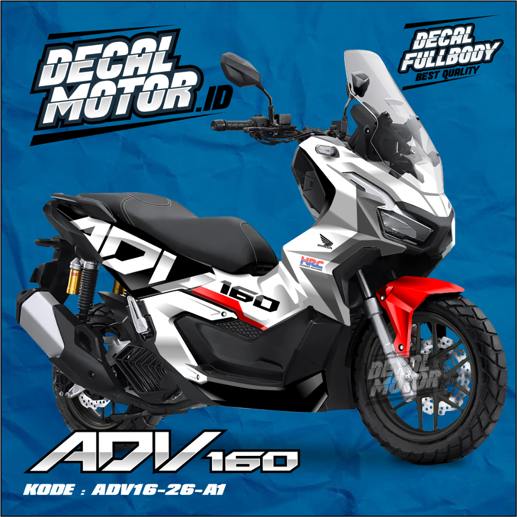 Sticker DECAL ADV 160 SIMPLE Design CUSTOM LIS HRC - ADV16 | Shopee ...