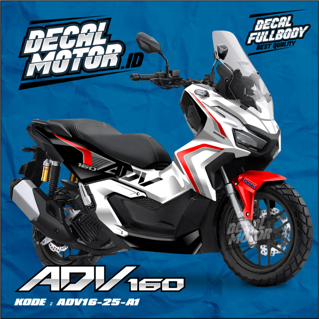 Decal STICKER FULLBODY ADV 160 LIS SIMPLE NEW MOTIF - ADV16 | Shopee ...