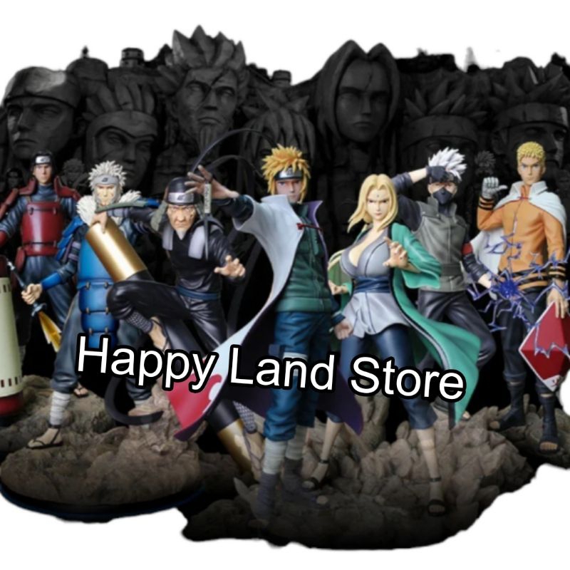 Action figure Anime Naruto Tsunade Hatake Kakashi Senju Hashirama ...