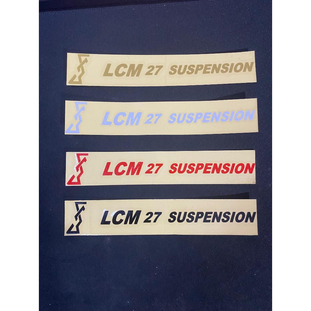 LCM 27 Cutting Sticker LCM 27 Suspension Sticker | Shopee Philippines