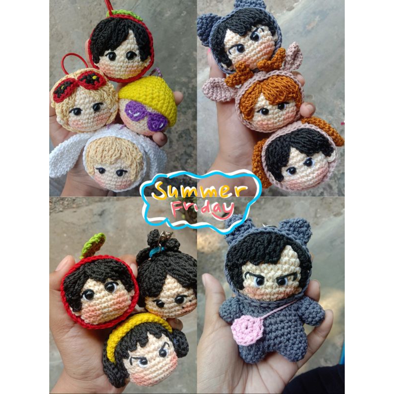 (Pre-order) Keyring Crochet Seventeen Animal | Shopee Philippines