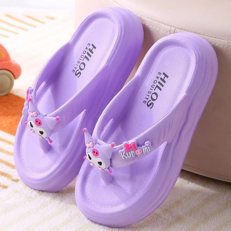 Kuromi's Latest Flip-Flops, Kuromi's Children's Sandals Are Viral ...