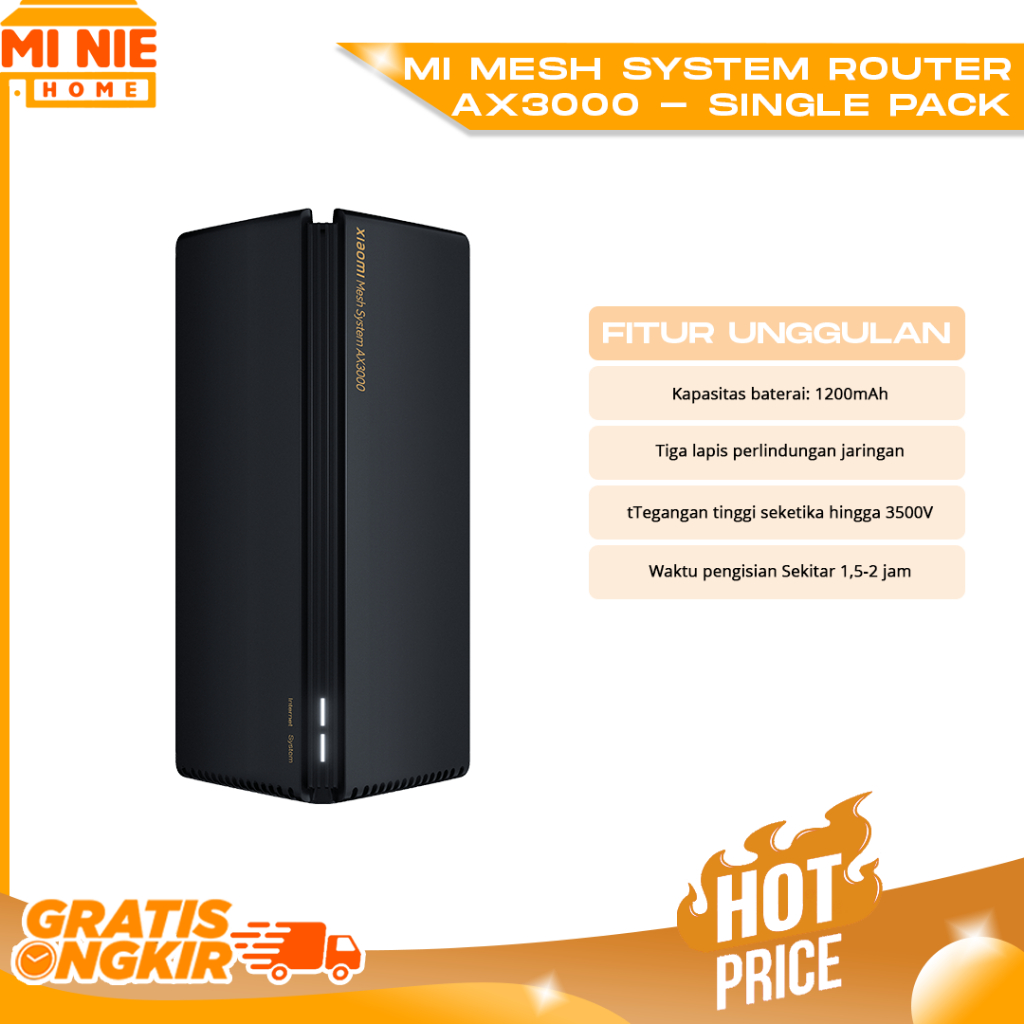 Mi Mesh System Router AX3000 (Single pack) | Shopee Philippines