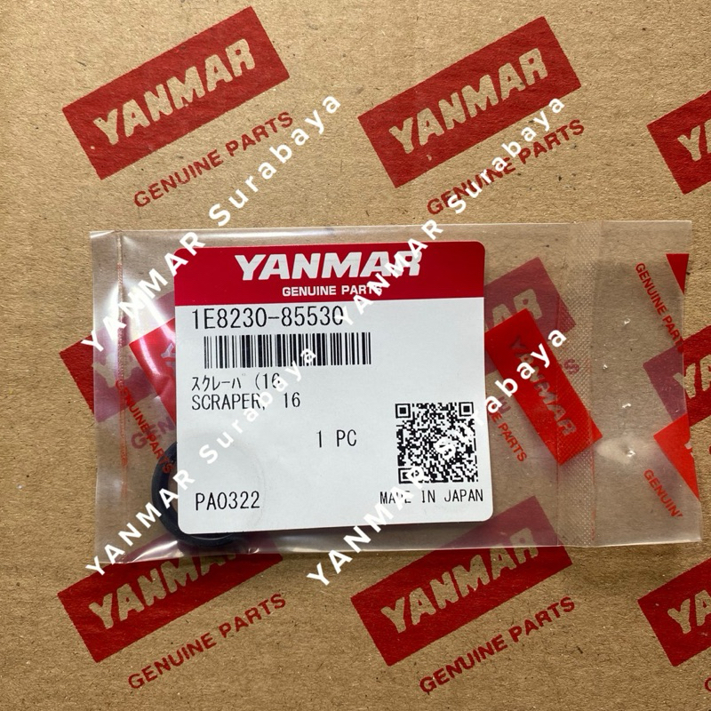 Scraper 16 Original Yanmar AW70 AW82 1E8230-85530 travel actuator Seal ...