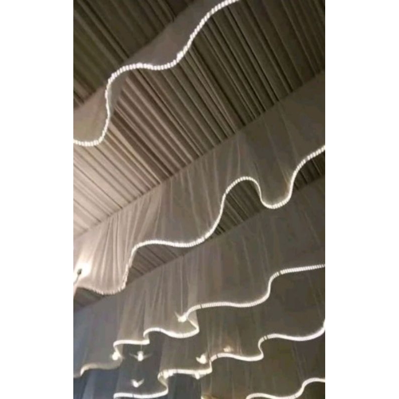 TENDA LED Light Skirting - Tent CEILING Decoration [Per Meter] | Shopee ...