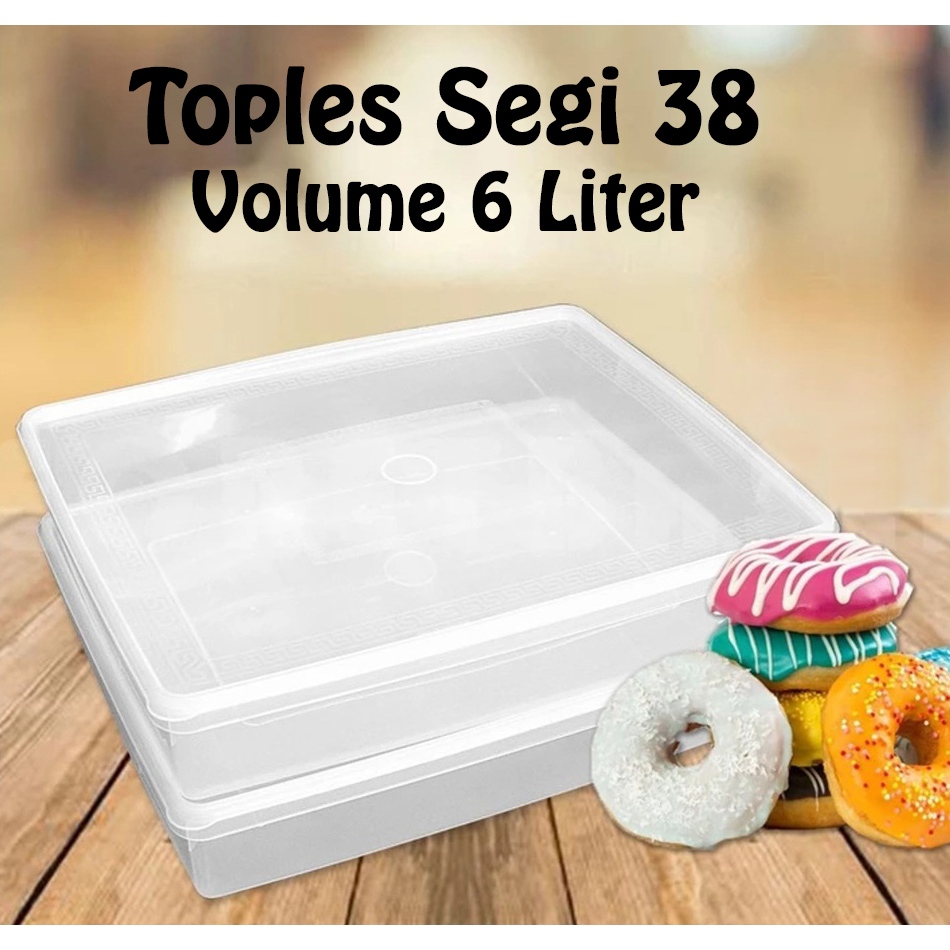 Joy KTB Multipurpose Food Container Storage Jars Transparent Square ...
