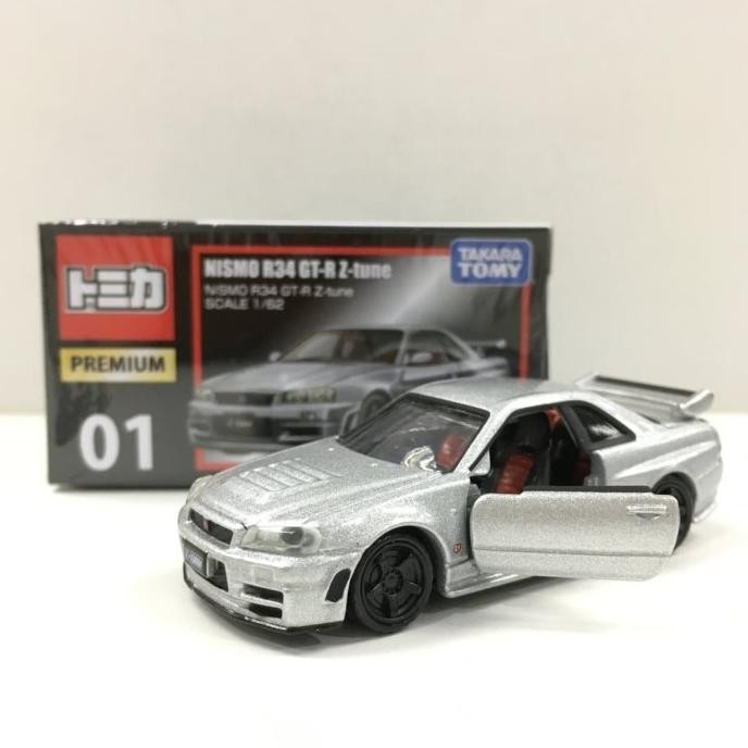 Tomica Premium 01 nismo R34 GT-R Z -True Car Diecast Collection ...