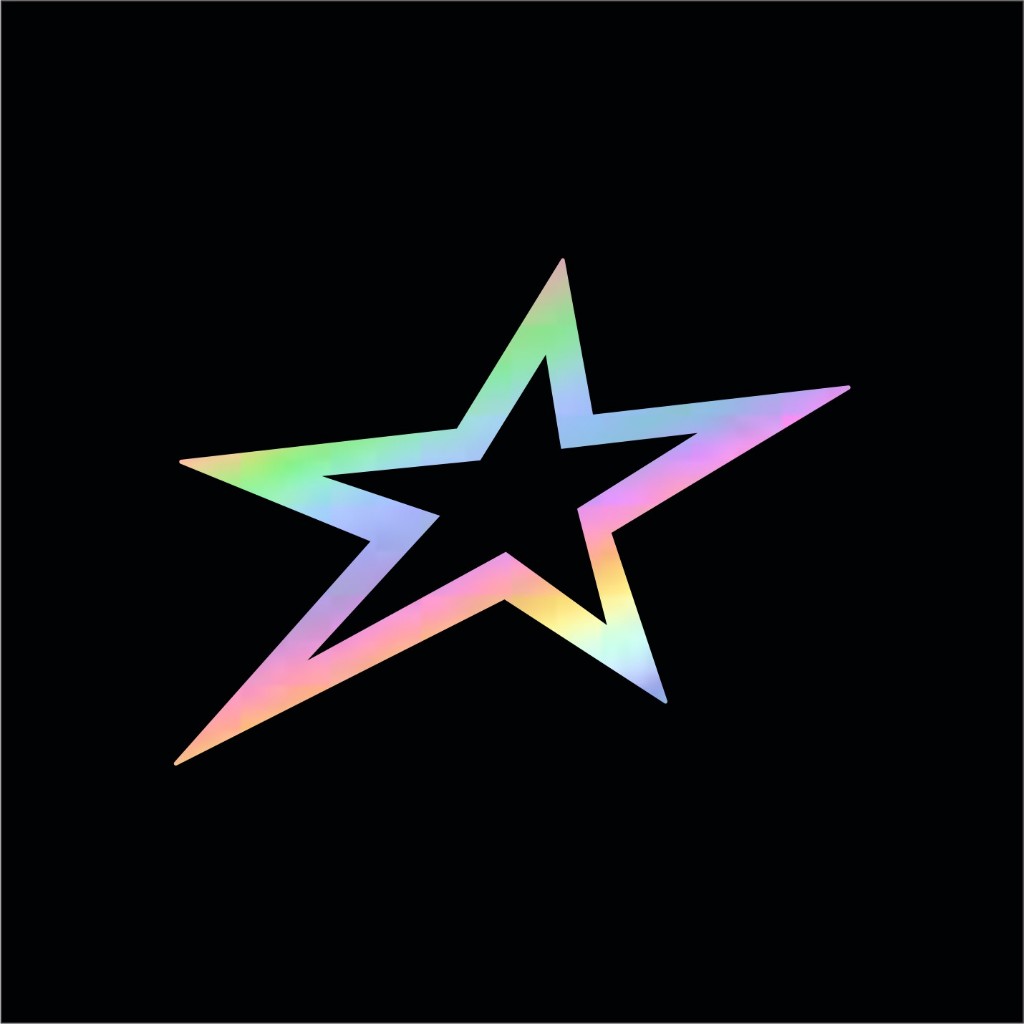 Motorcycle Stickers - cutting stickers with variations of STAR WINGS ...