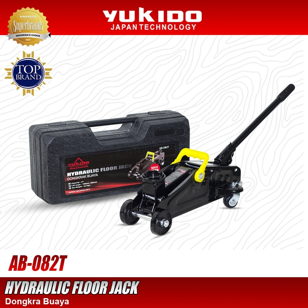 2ton Crocodile Jack Hydraulic Floor Jack Bonus Box Thick Quality