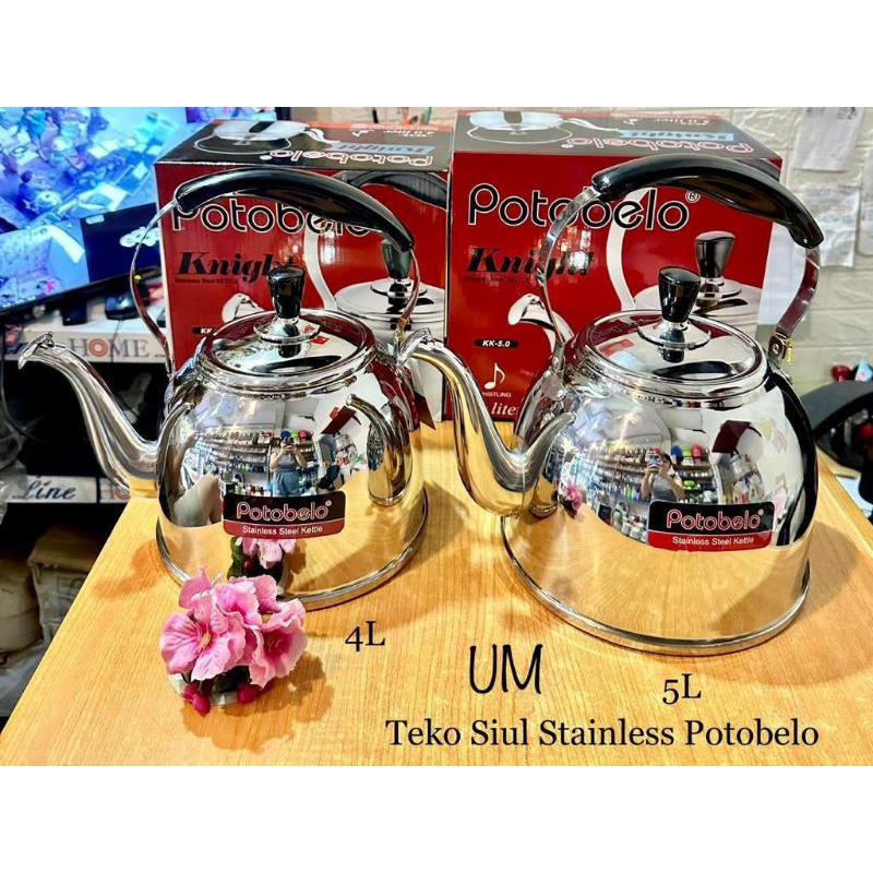 Potobelo - Knight kettle/ 5 liter premium whistling kettle. | Shopee ...
