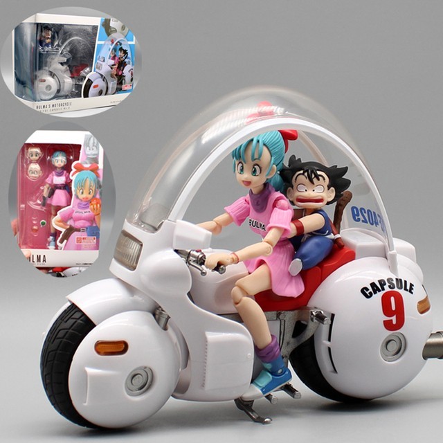 Bulma Motorcycle Action Figure Goku Dragon Ball Figure Son Goku Bulma