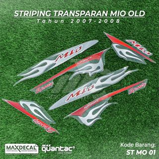MAXDECAL MIO TRANSPARENT STRIPING - MIO API STRIPING - NEW MIO STICKER ...
