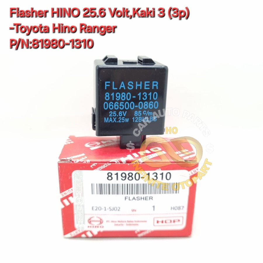 FLASHER SEN FLASER SEIN HINO RANGER HO7C 25.6V 3PIN 1980-1310 | Shopee ...