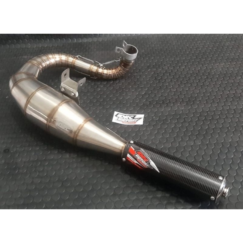 DRC Chaver Racing Exhaust Vespa Spartan Excel 200cc Original Drc ...