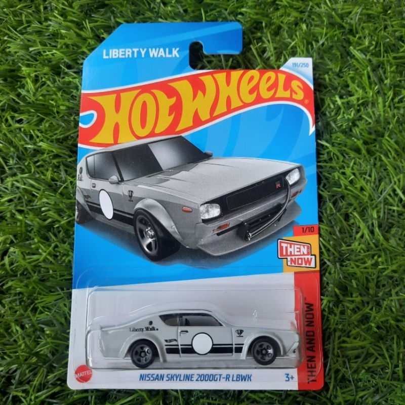 Hot Wheels 2024 Nissan Skyline 2000GT-R LBWK Tooned - 1:64 Scale Die-Cast Car, 3/5 In Series