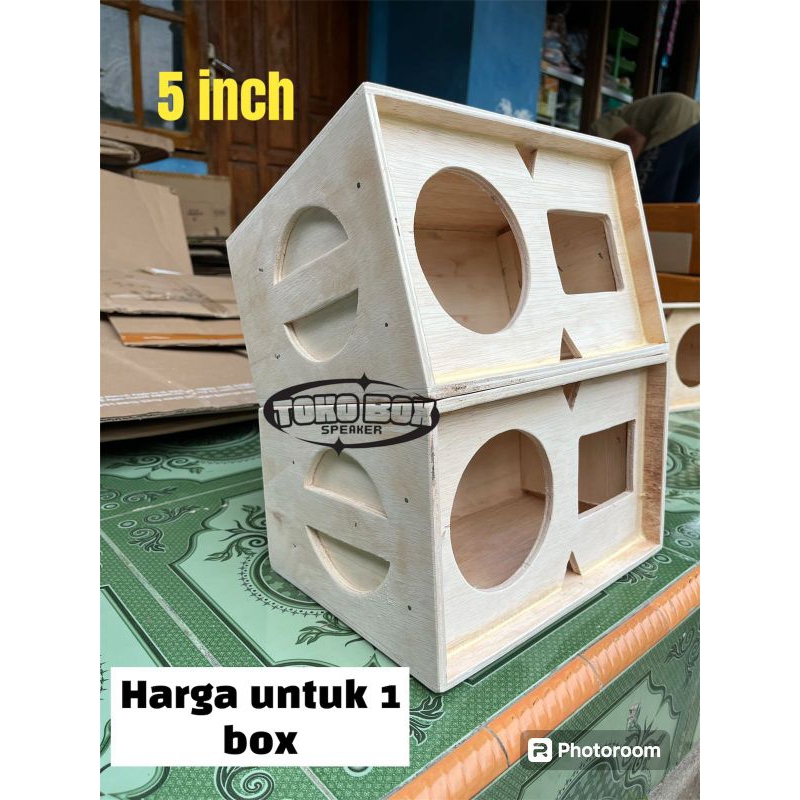 5 inch line array single speaker Box plus tweeter Box | Shopee Philippines