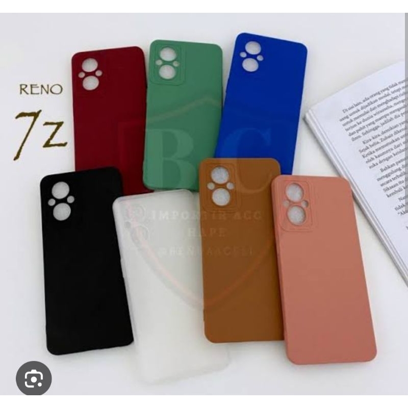 Softcase Silicone Case Pro Camera OPPO RENO7 Z OPPO RENO 7Z | Shopee ...
