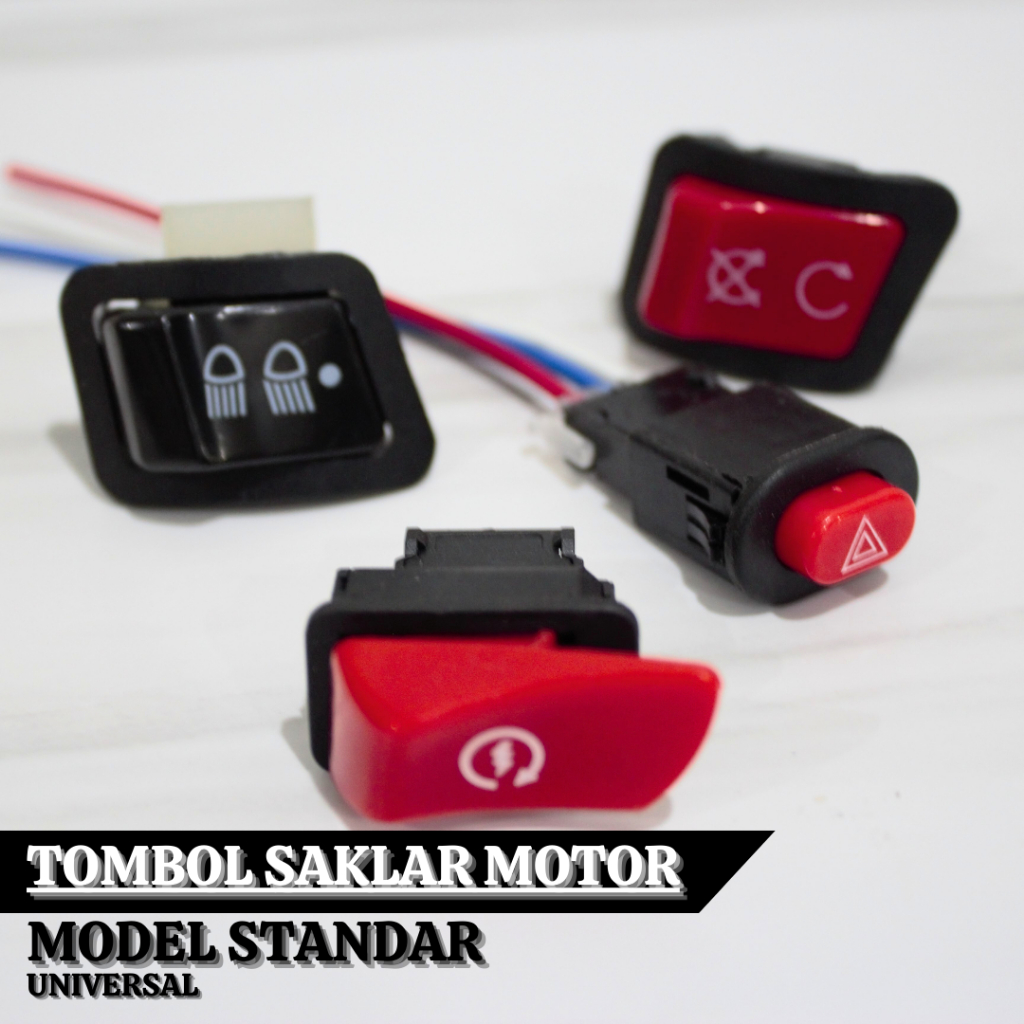 Led Light Switch Sen Hazard Switch On Off Push Button Starter Dim ...