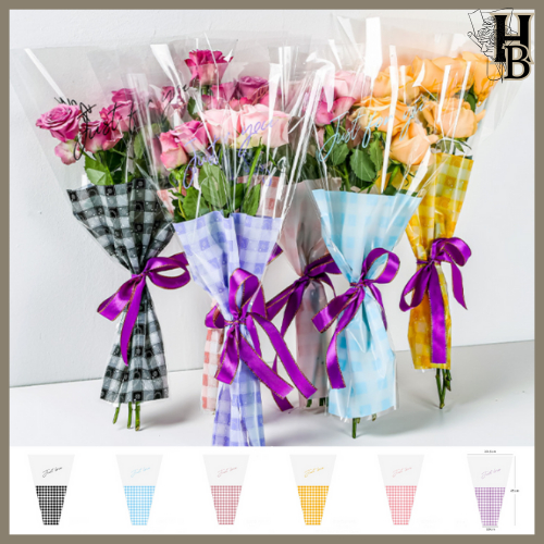 MAWAR Single Rose Wrapping Plastic Plastic Rose Flower Unit 1 Stalk ...