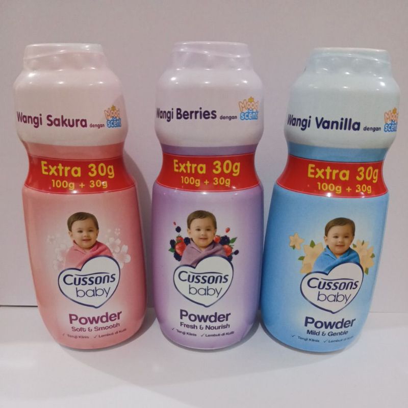 Cussons Baby Powder 100g + 30g | Shopee Philippines