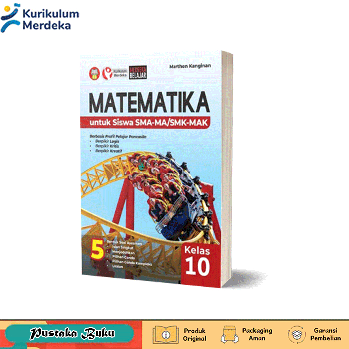 Mathematics Book for SMA/MA Class 10 Independent Curriculum - Marthen ...