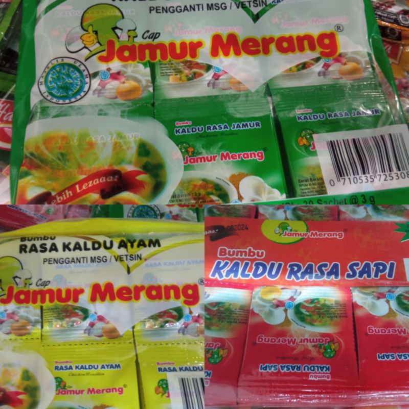1 pack Of Merang Mushroom Broth (30 Sheets) | Shopee Philippines