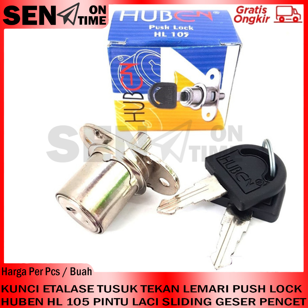 TOMBOL Huben Hl 105 Push Lock Cabinet Push Lock Sliding Drawer Door ...