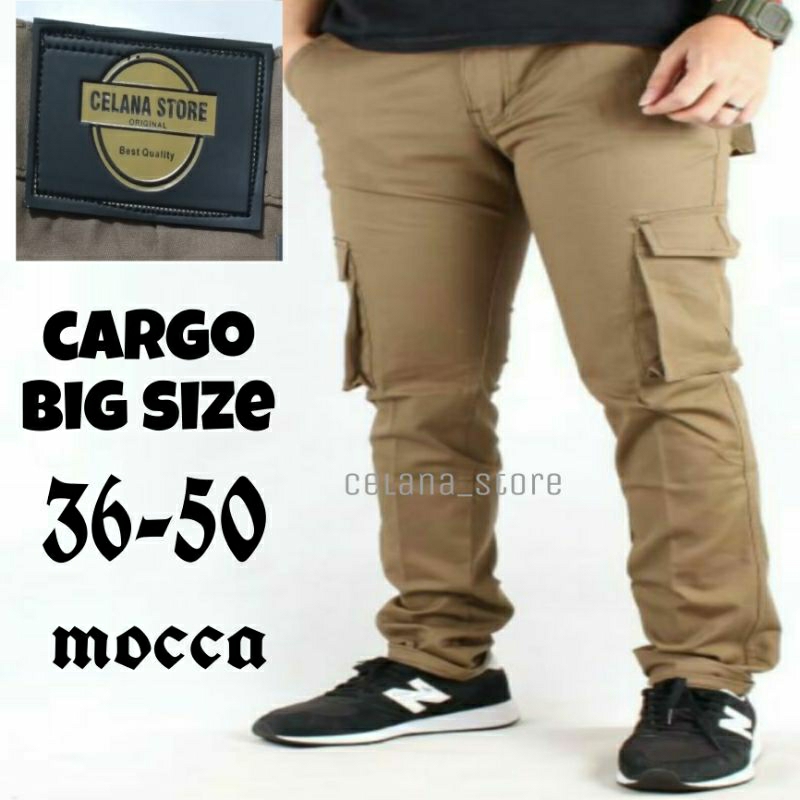 Cargo BIG SIZE Jumbo Men's Long CARGO Pants Pdl BIG SIZE 3650