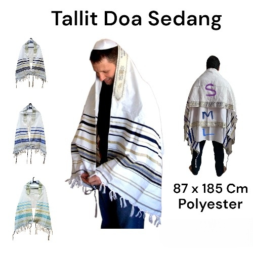 Tallit Robe Talit Tallith Tallis Talet Tallitot Prayer Veil Shawl Wear Judaica Prophetic