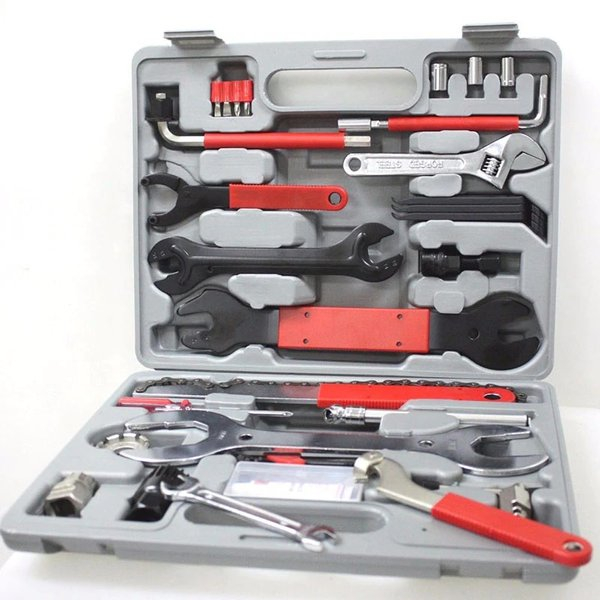 Universal Bicycle Tool Set - 44 Parts - Complete Bicycle Tools ...