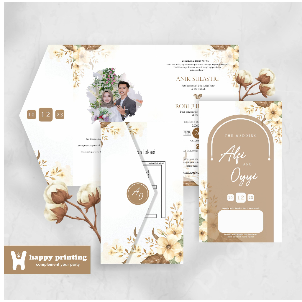 Free 0fold Wedding Invitations (Design, Plastic, Photo, Plan, barcode