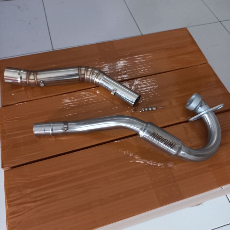 Big Elbow Stainless Pipe 38mm Open Specs Exhaust For Crf 150l Klx 150xr150 Xr200 Xtz 125 D