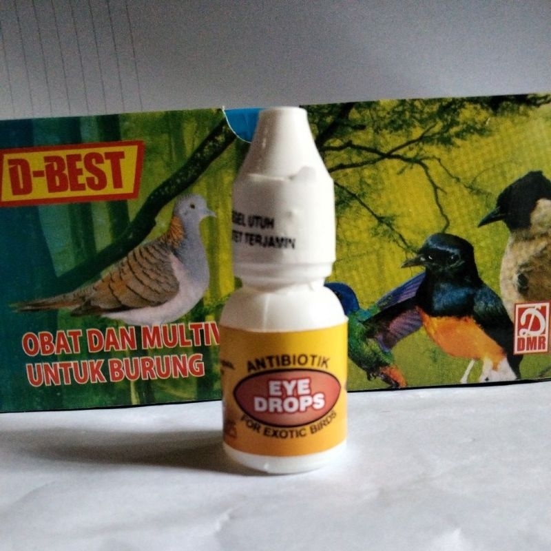 MATA Dbest Bird Antibiotic EYE DROPS Watery Eyes SNOT Swelling