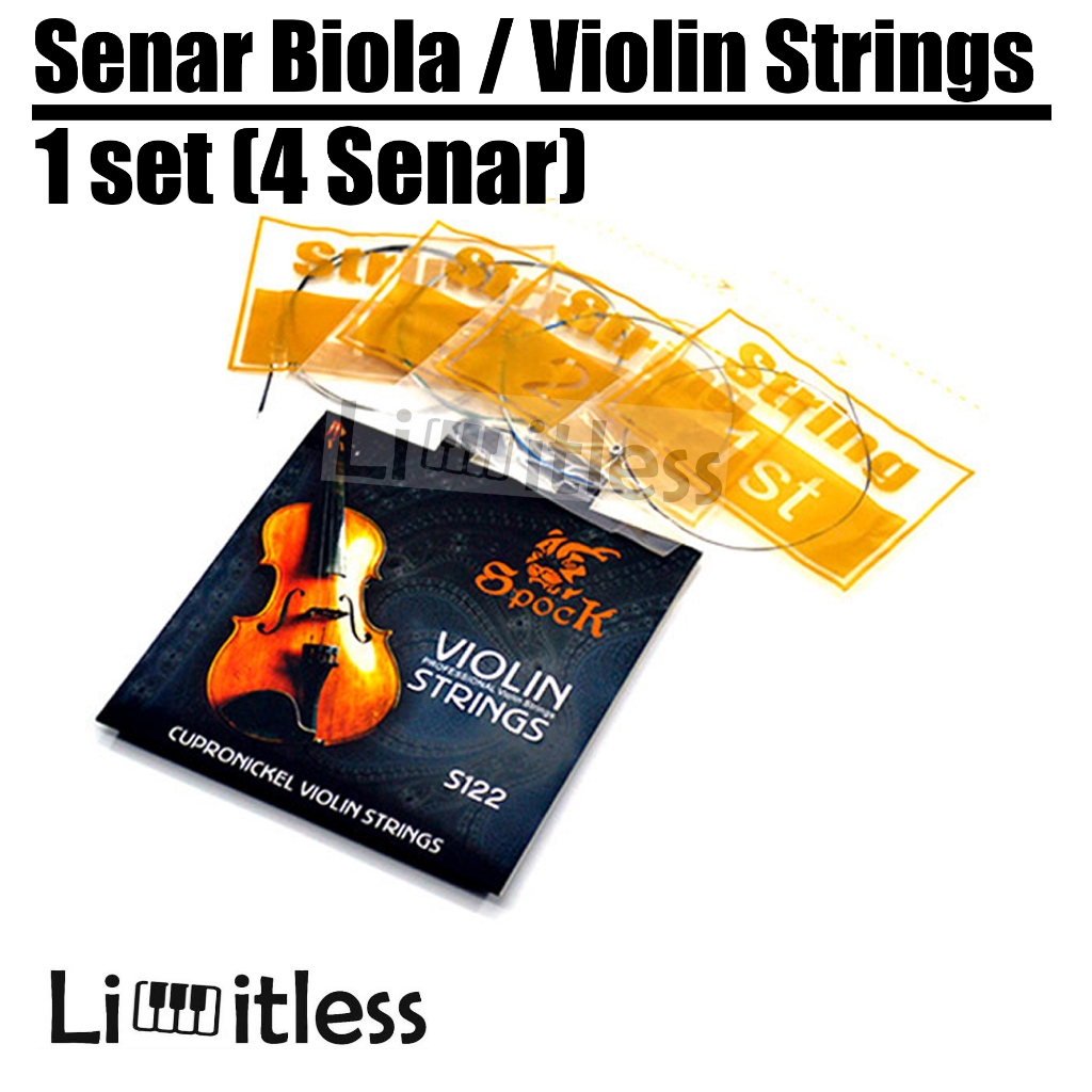 Violin Strings/Violin Strings 1/4 1/2 3/4 4/4 Units/Retail E A D G
