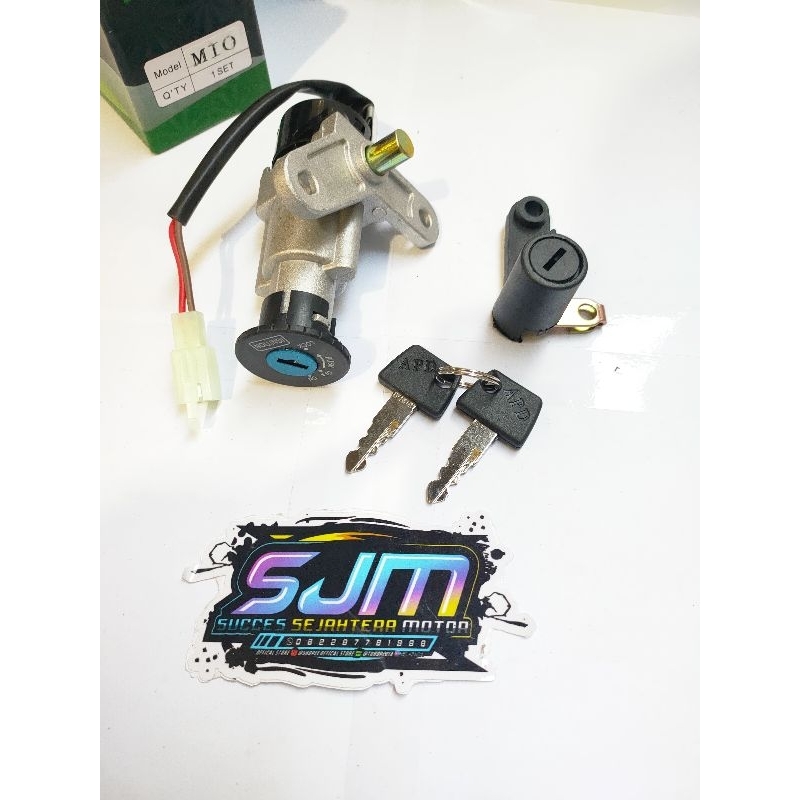 Ignition Key Set for Old Mio/Mio Sporty/Mio Smile + Complete Rear Seat ...