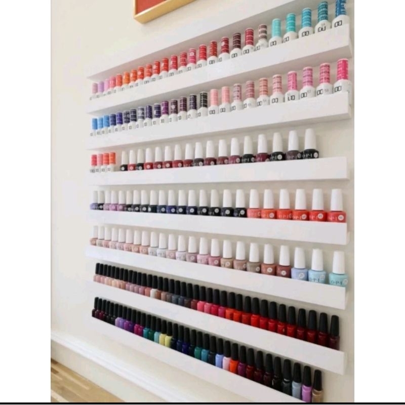 L-shaped nail art nail polish rack | Shopee Philippines