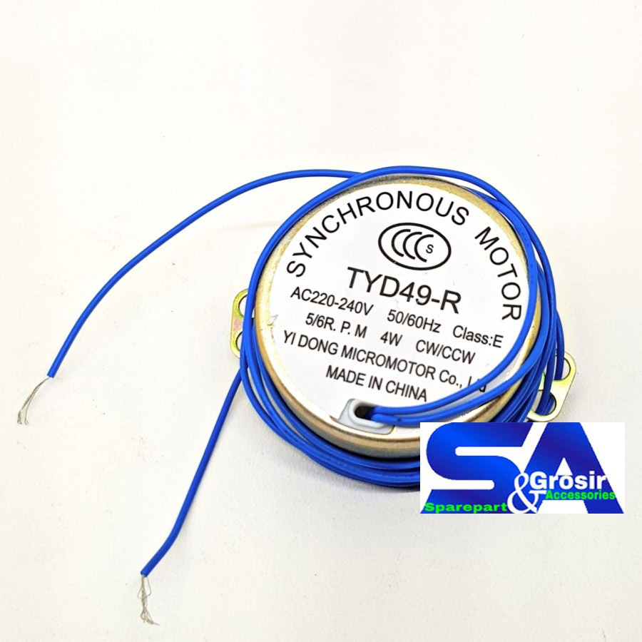 MESIN Synchronous 5/6 RPM fan motor-rotary-rotary swing dynamo engine ...